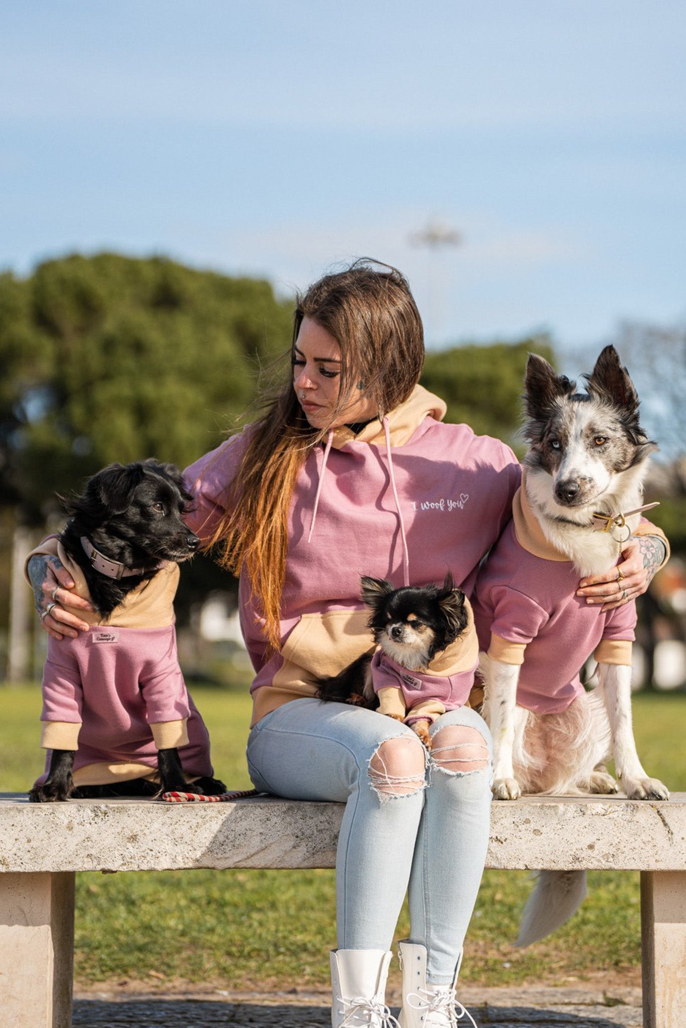 Pet Hoodie I WOOF YOU - Tata's Concept ®️