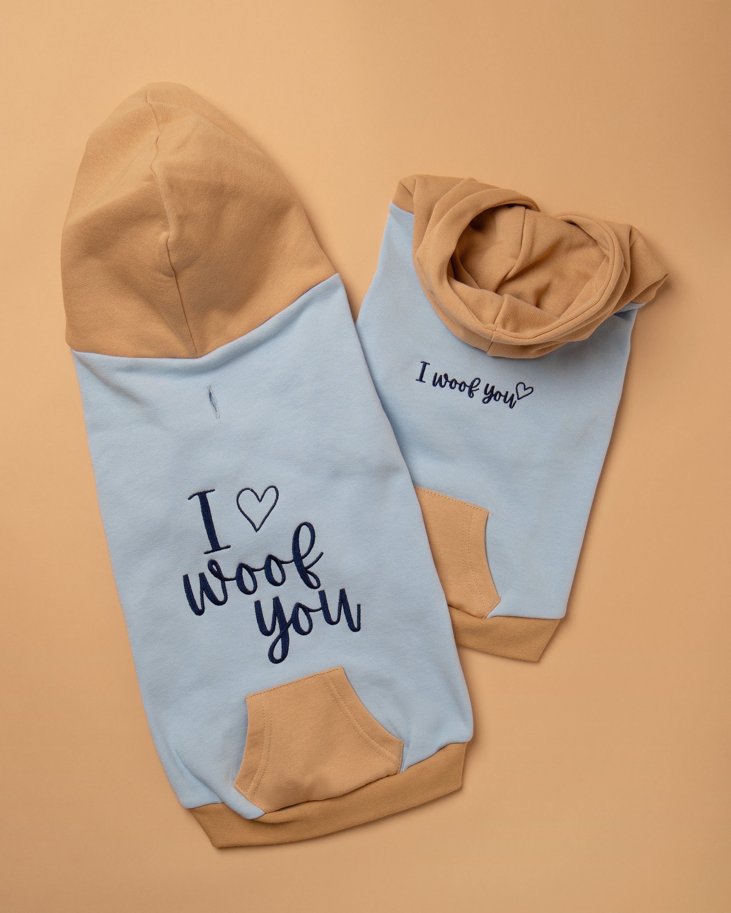 Pet Hoodie I WOOF YOU