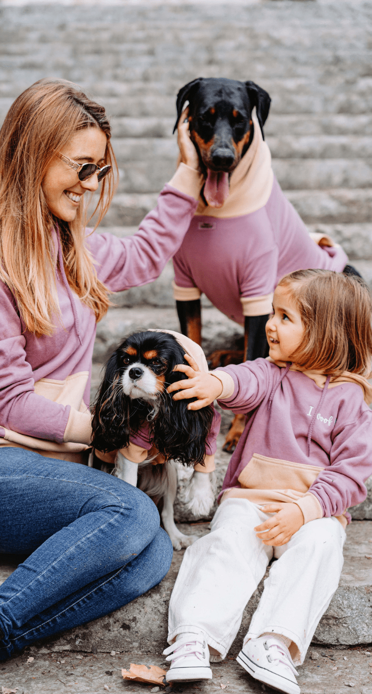 Hoodies pet e família