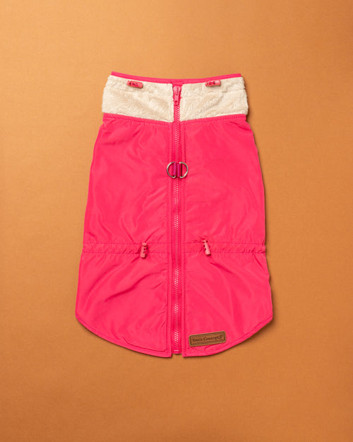 Casaco de Chuva Rosa