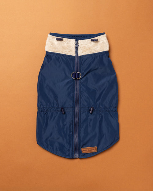 Casaco de Chuva Azul Marinho