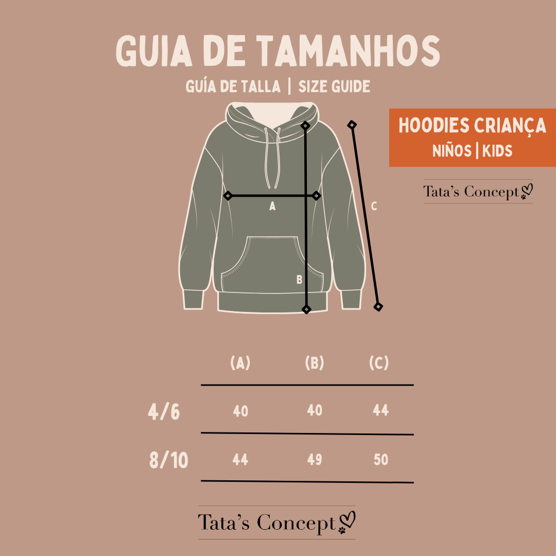 Hoodie Criança - Tata's Concept ®️