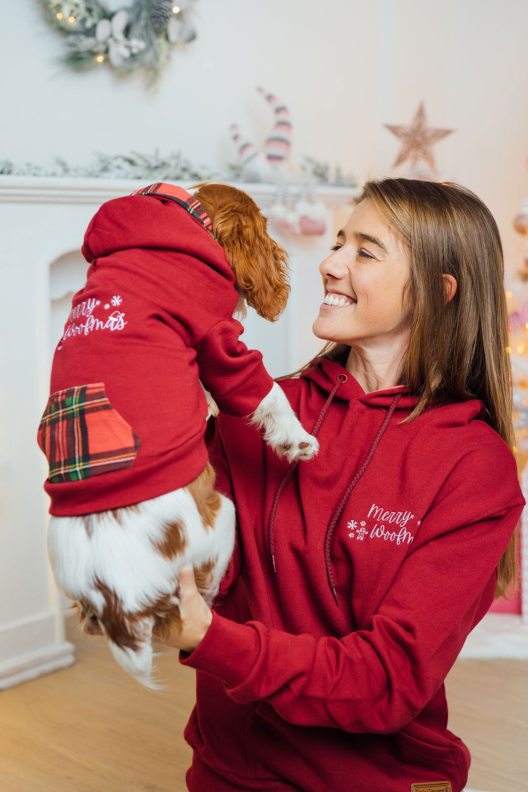 Sudadera con capucha FELIZ WOOFMAS