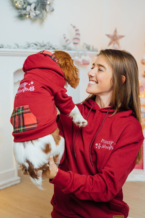 Hoodie MERRY WOOFMAS - Tata's Concept ®️