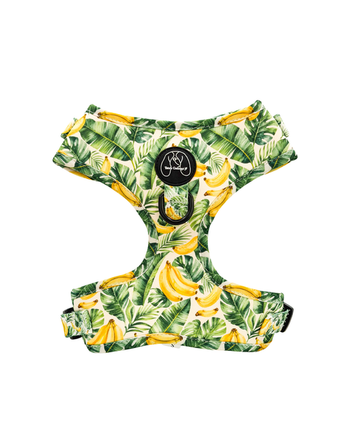 Peitoral Ajustável Tropical Lover para cão — Coleção Solidária Mafalda Adopta — Tata's Concept
