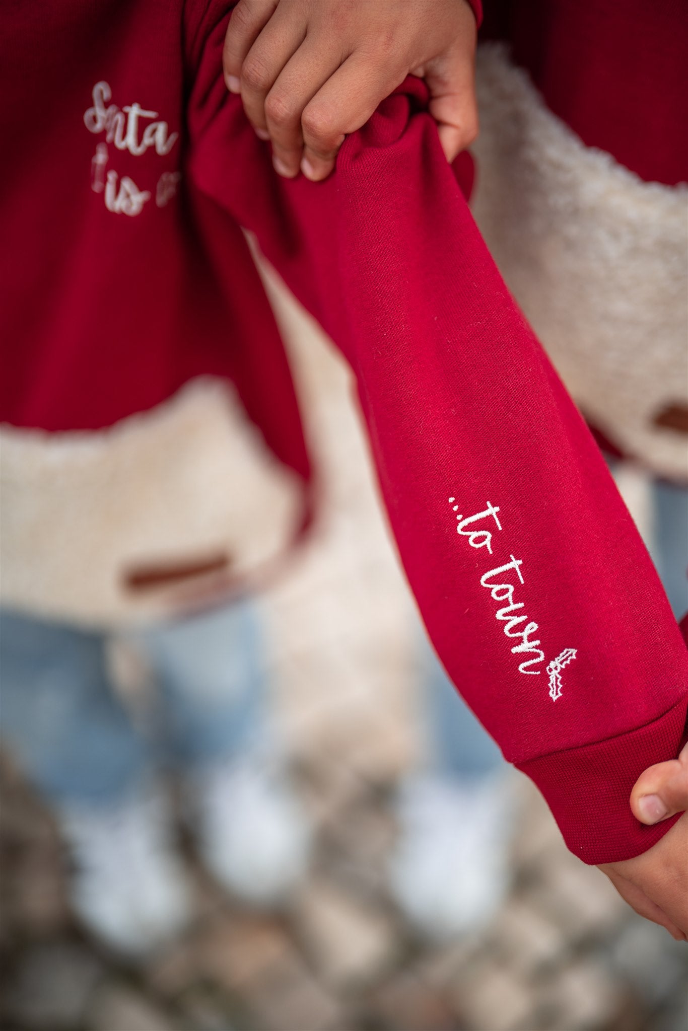 Sudadera con capucha FELIZ WOOFMAS