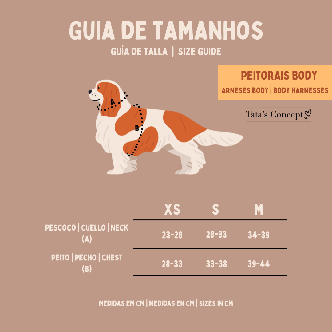 Peitoral Body Puppy Lover - Tata's Concept ®️