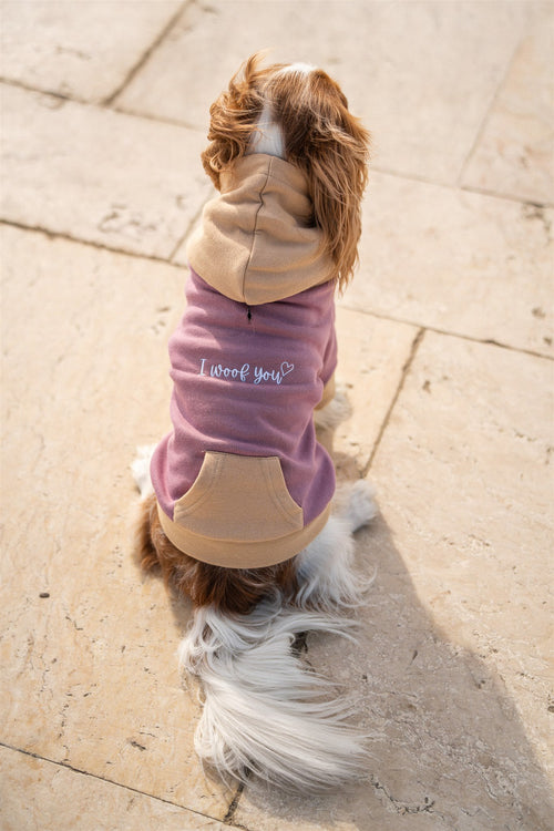 Pet Hoodie I WOOF YOU - Tata's Concept ®️