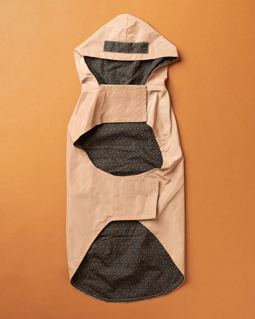 Gabardina con capucha