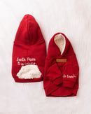 Sudadera con capucha para mascotas MERRY WOOFMAS 