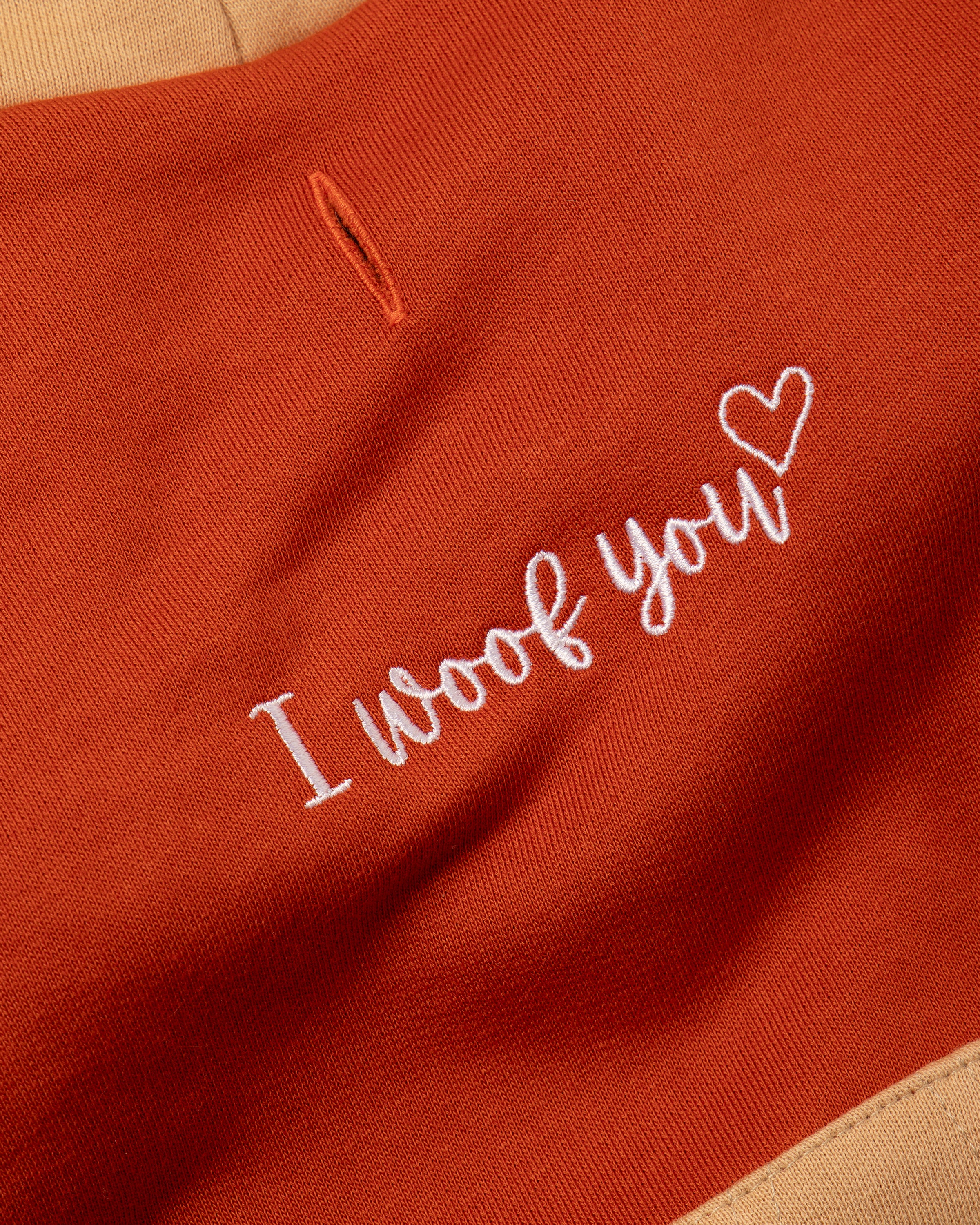 Pet Hoodie I WOOF YOU 