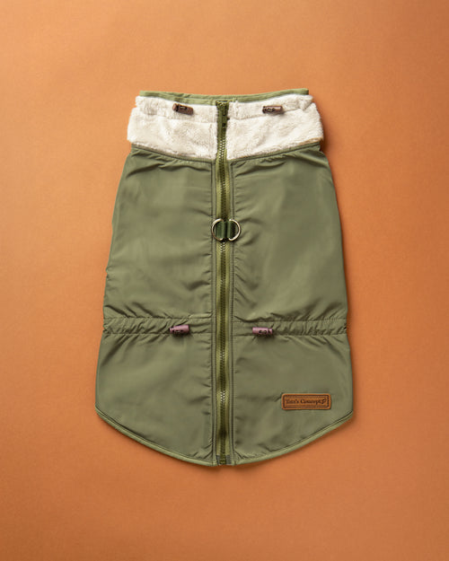 Casaco de Chuva Khaki