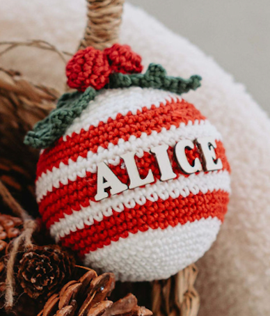 Bola de Natal Personalizada