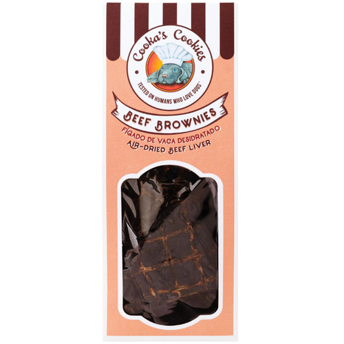 Beef Brownies | Biscoitos para cão | l Cooka's Cookies