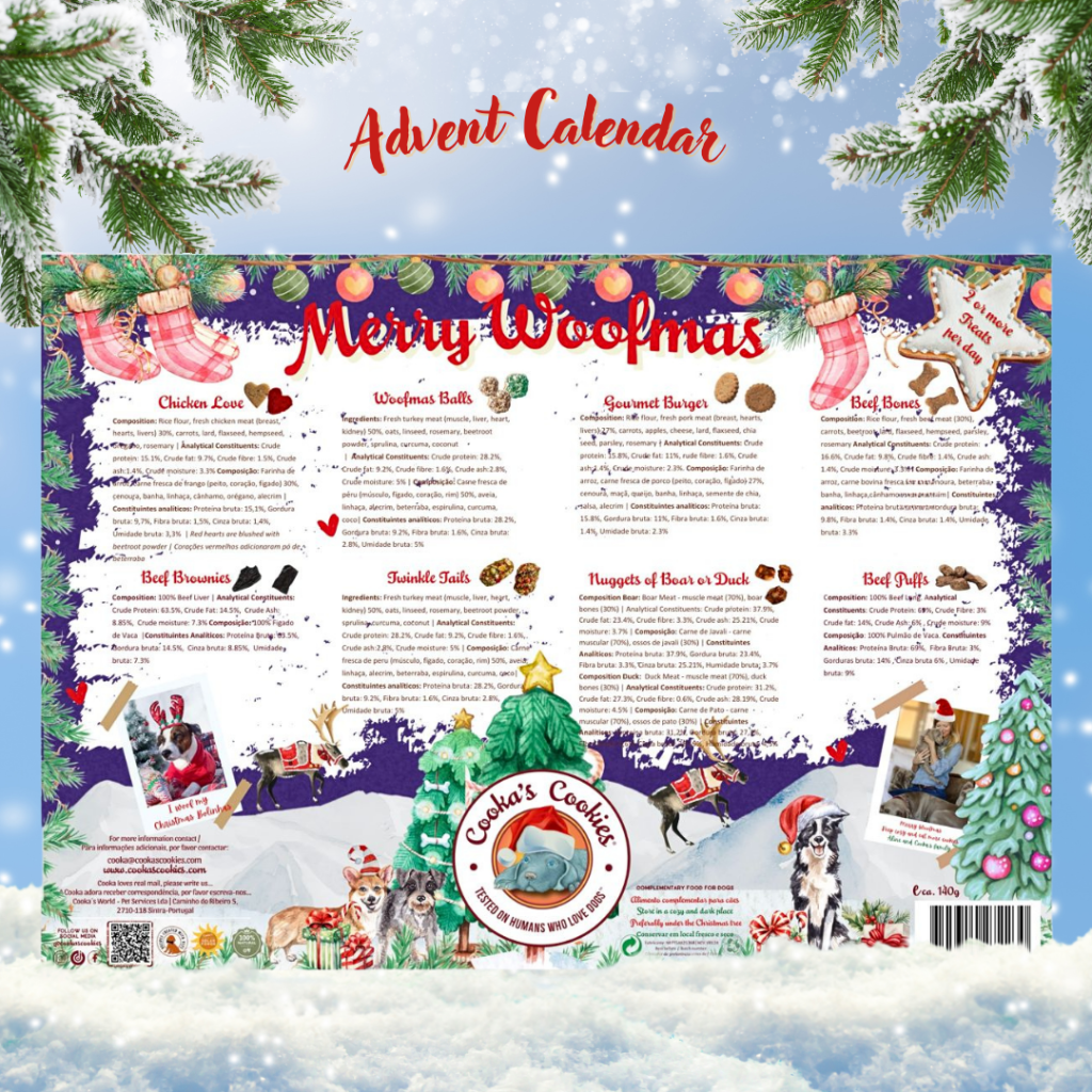 Calendário do Advento Woofmas (edição premium)