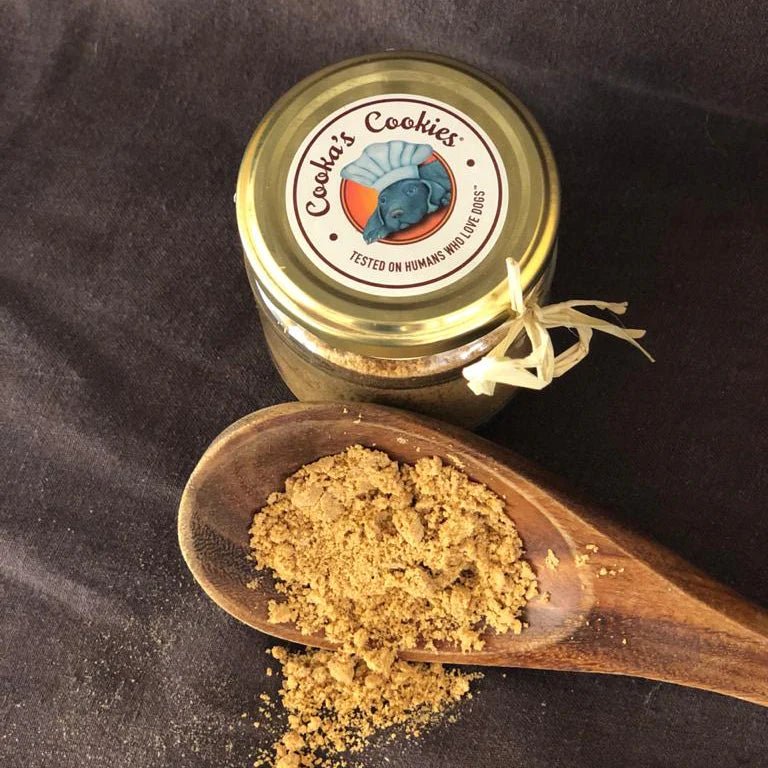 Chicken Dust Dog Food Topper by Cooka's Cookies