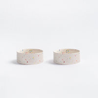 Set de 2 Cuencos para Mascotas - Blanco (14cm)