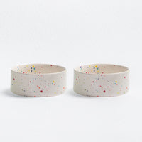 Set de 2 Cuencos para Mascotas - Blanco (16,5cm)