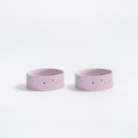 Conjunto de 2 Tigelas para Animais - Lilás (14cm)