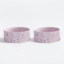 Conjunto de 2 Tigelas para Animais - Lilás (16,5cm) - Tata's Concept ®️