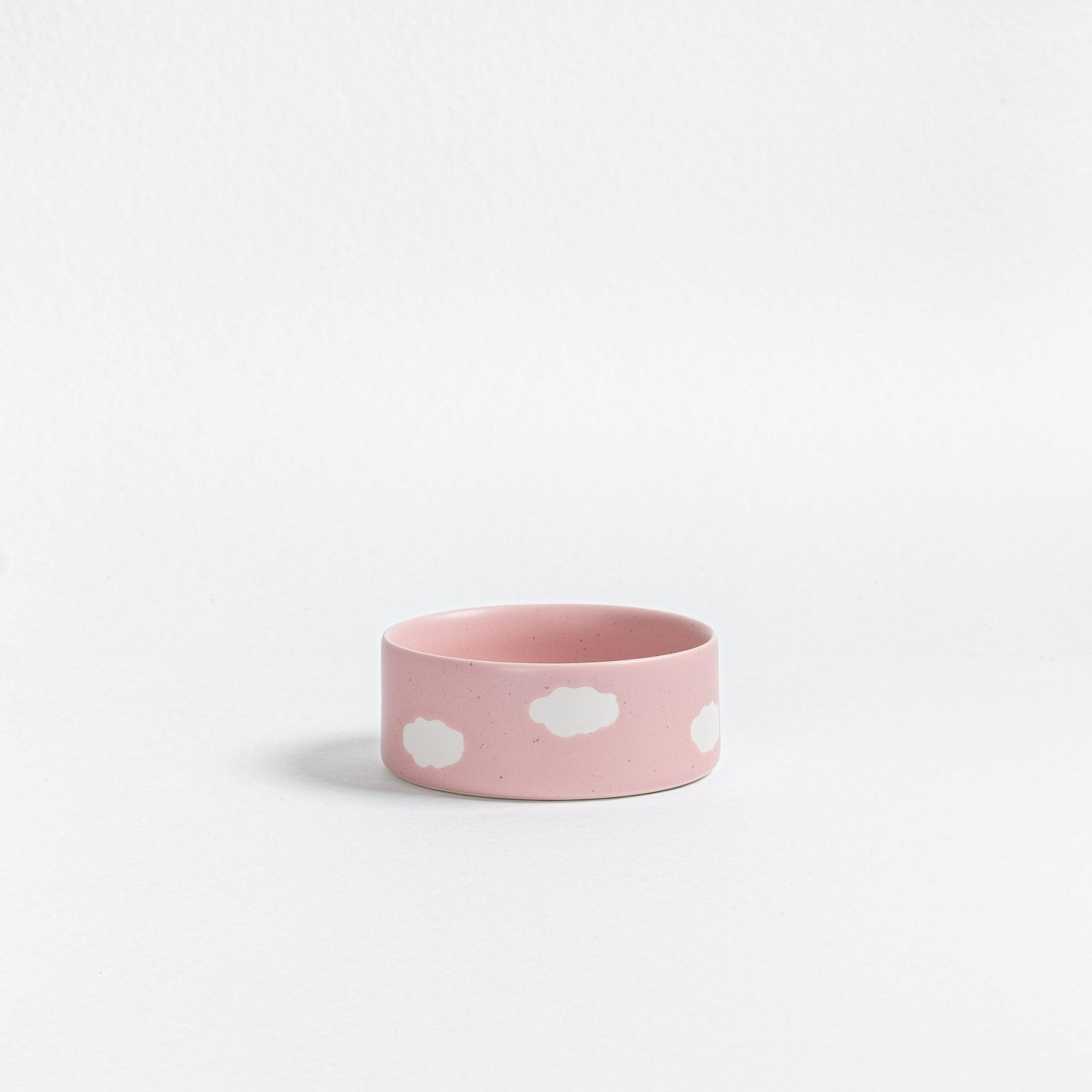 Set of 2 Pet Bowls - Pink Cloud (14cm)