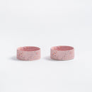 Conjunto de 2 Tigelas para Animais - Rosa (14cm) - Tata's Concept ®️