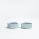 Conjunto de 2 Tigelas para Animais - Soft Blue (14cm) - Tata's Concept ®️