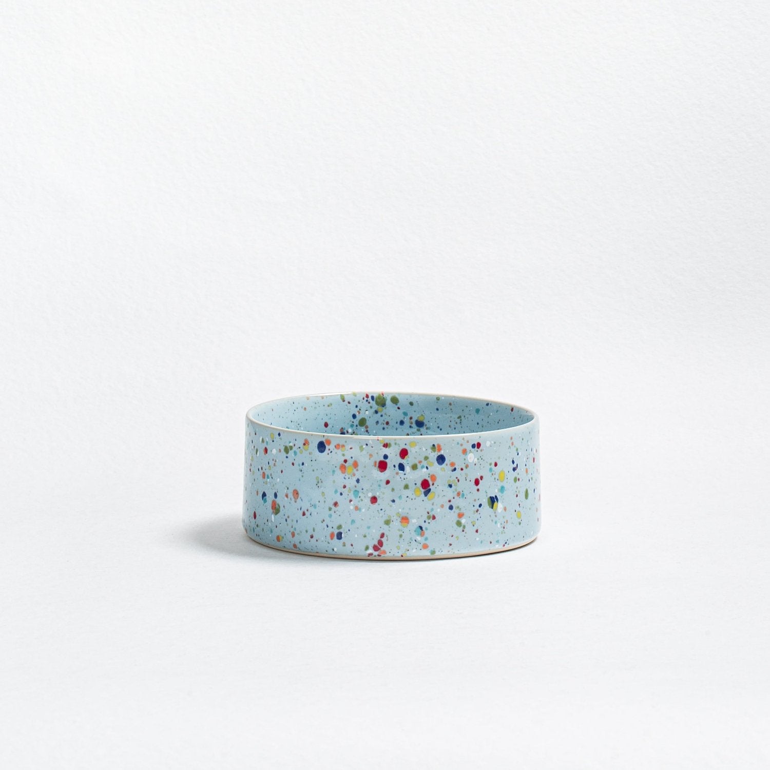 Set of 2 Pet Bowls - Soft Blue (16.5cm)