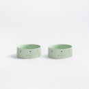 Conjunto de 2 Tigelas para Animais - Verde (14cm) - Tata's Concept ®️