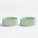 Conjunto de 2 Tigelas para Animais - Verde (16,5cm) - Tata's Concept ®️