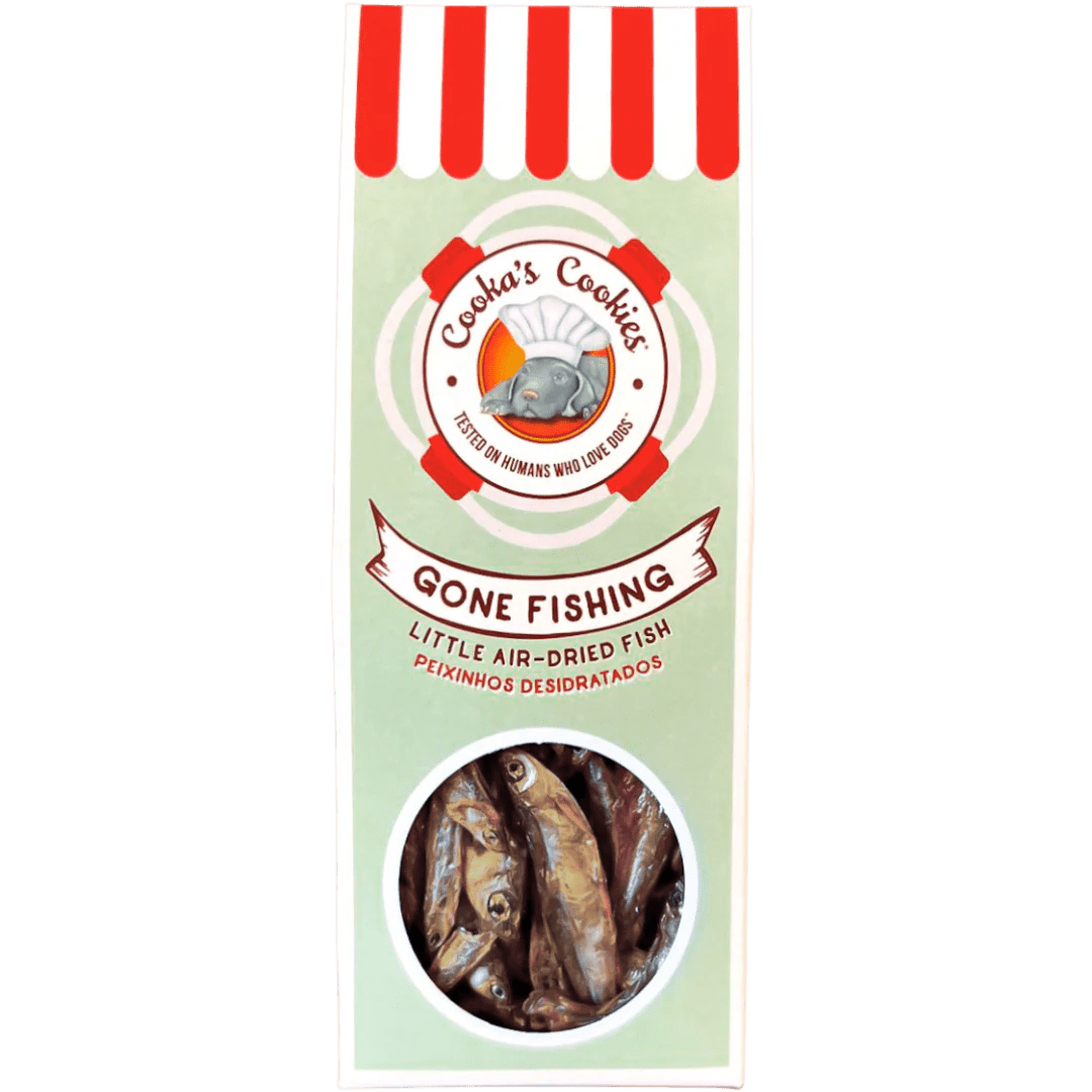 Gone Fishing Dehydrated Sprat Snack by Cooka's Cookies