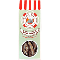 Gone Fishing Dehydrated Sprat Snack by Cooka's Cookies