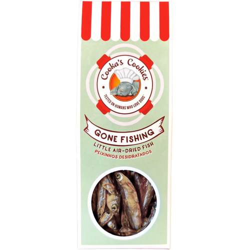Gone Fishing peixe desidratado para cão e gato — Cooka's Cookies