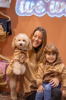 Hoodie Criança I WOOF YOU detalhe bordado — Tata's Concept