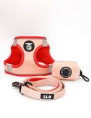 Pack Peitoral Body Coleção SLB Bege para Cão | Produto Oficial Benfica | Tata's Concept