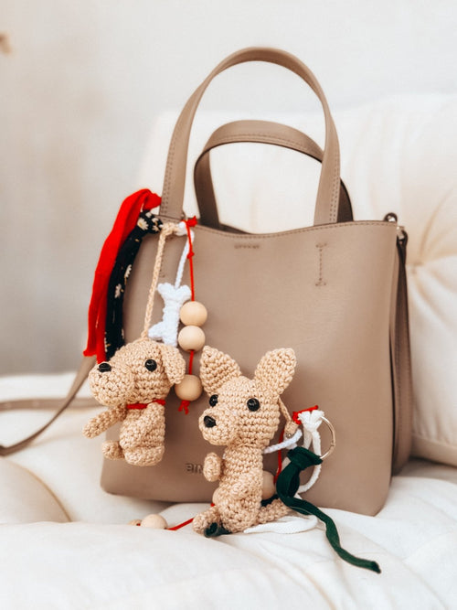 Pets em Crochet Artesanal | Porta-Chaves | Tata's Concept