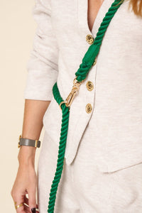Hands-free leash - Green